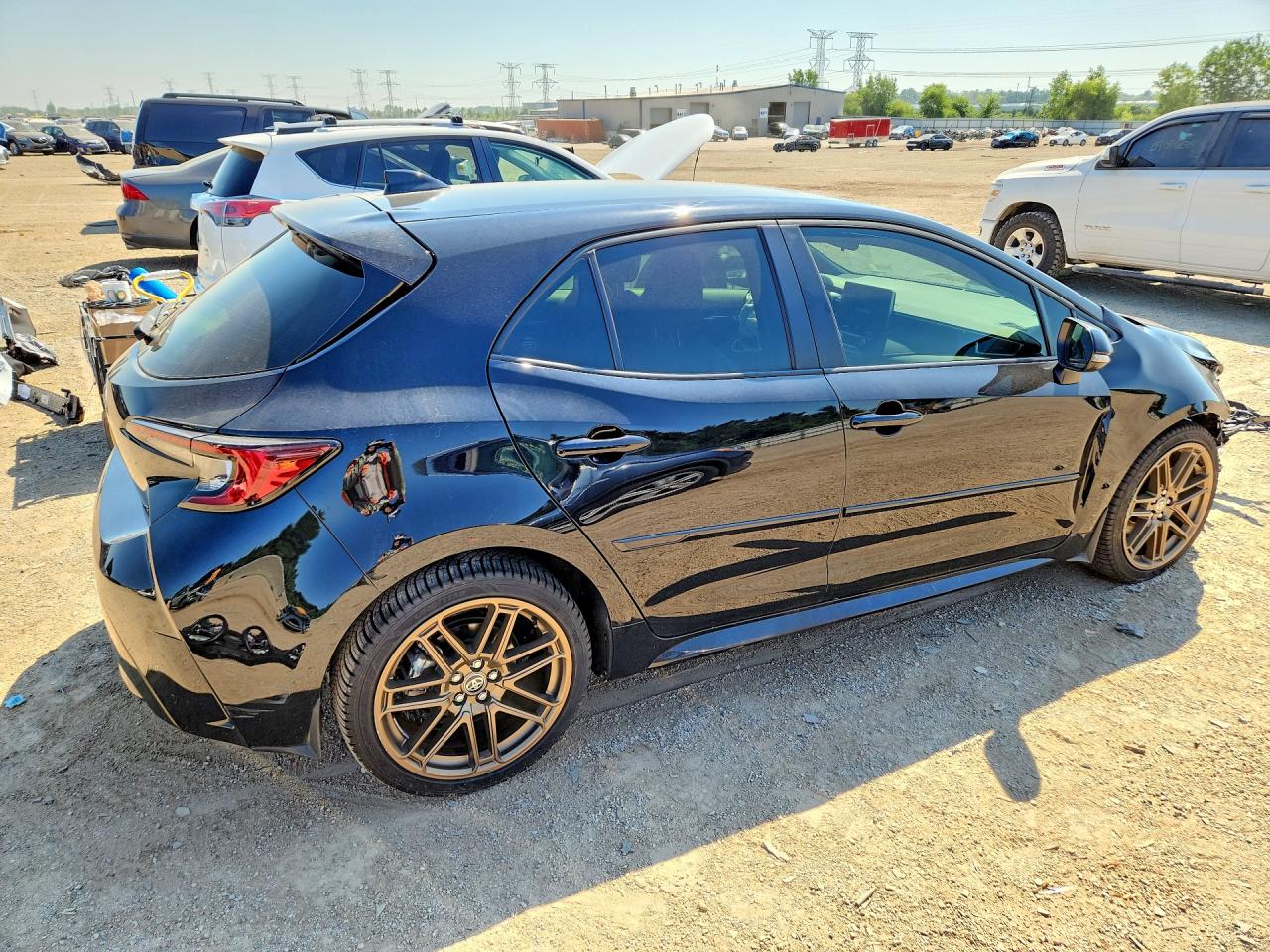 2025 Toyota Corolla Hatchback Nightshade Black vin: JTND4MBE6S3241869