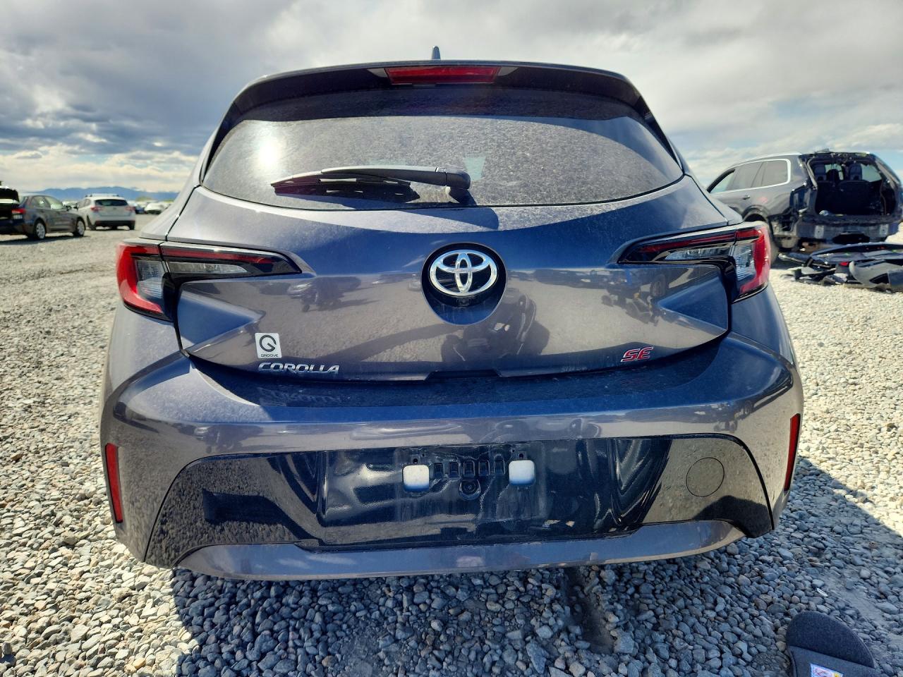 2024 Toyota Corolla Hatchback Se Gray vin: JTND4MBE7R3228297