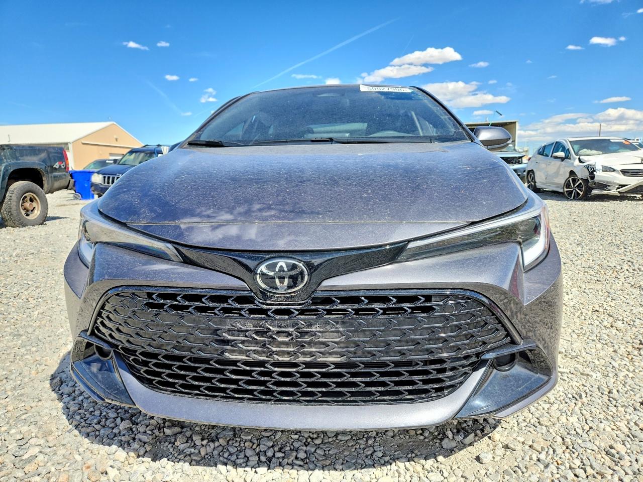2024 Toyota Corolla Hatchback Se Gray vin: JTND4MBE7R3228297
