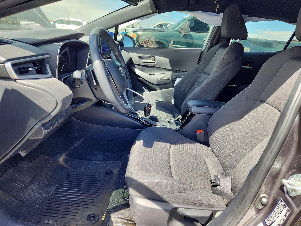 2024 Toyota Corolla Hatchback Se Gray vin: JTND4MBE7R3228297