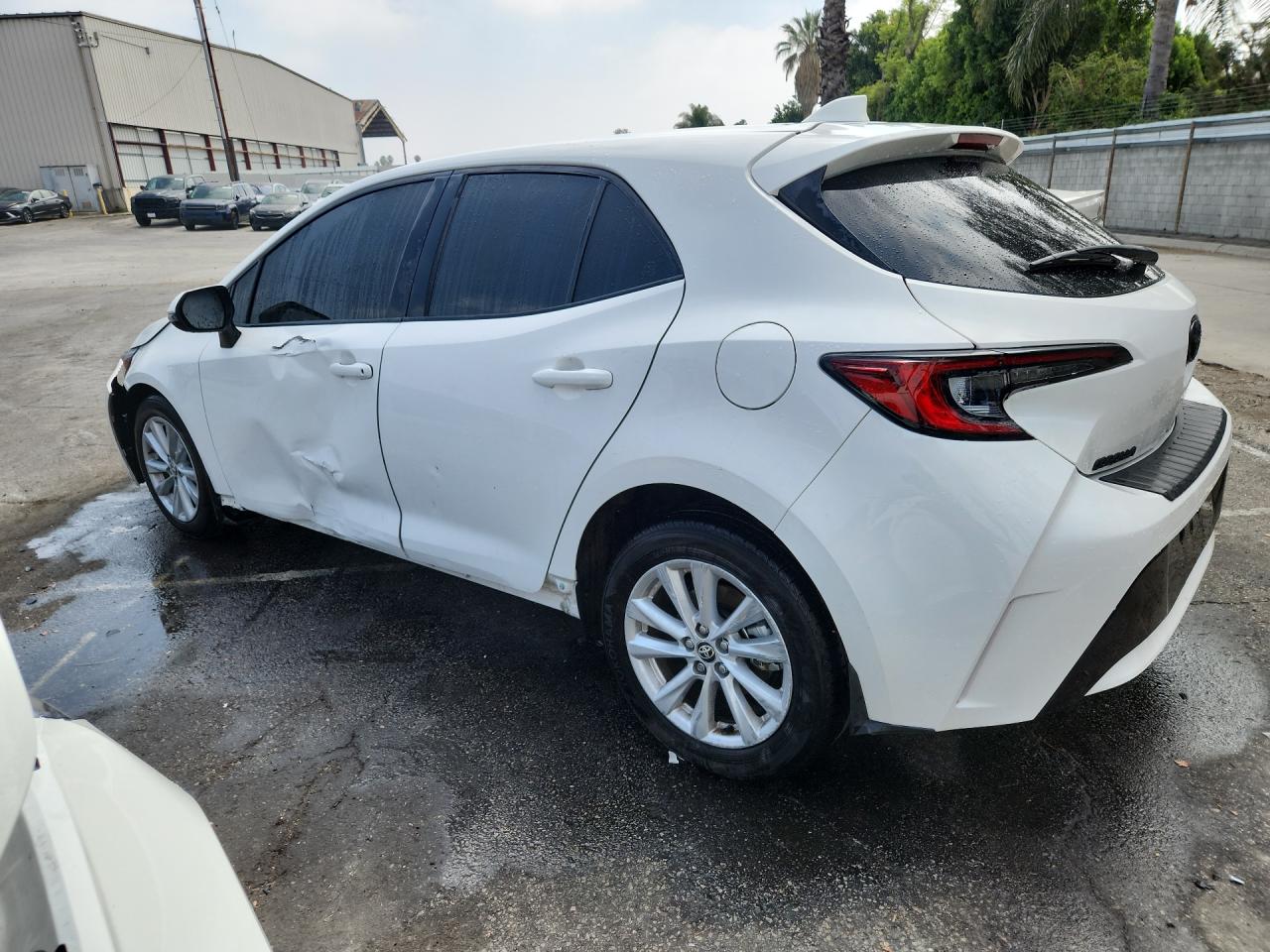 2025 Toyota Corolla Hatchback Se Белый vin: JTND4MBE8S3243493 Damage: Left Rear Door, Dent(S) W/ Paint Dmg, 1 To 2 Inches