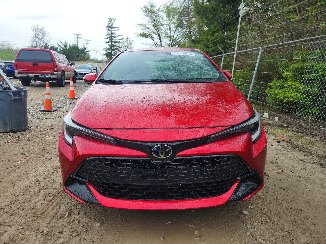 2024 Toyota Corolla Hatchback Se Red vin: JTND4MBEXR3231615