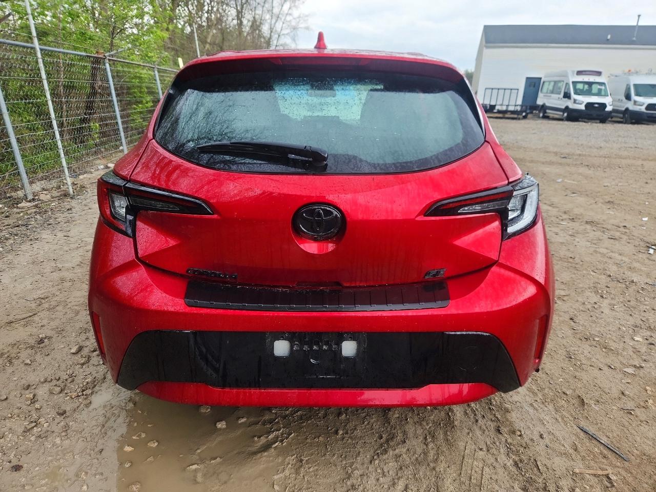 2024 Toyota Corolla Hatchback Se Red vin: JTND4MBEXR3231615