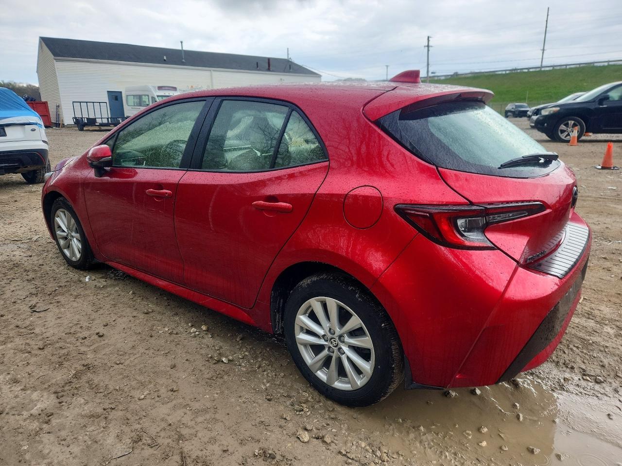 2024 Toyota Corolla Hatchback Se Red vin: JTND4MBEXR3231615