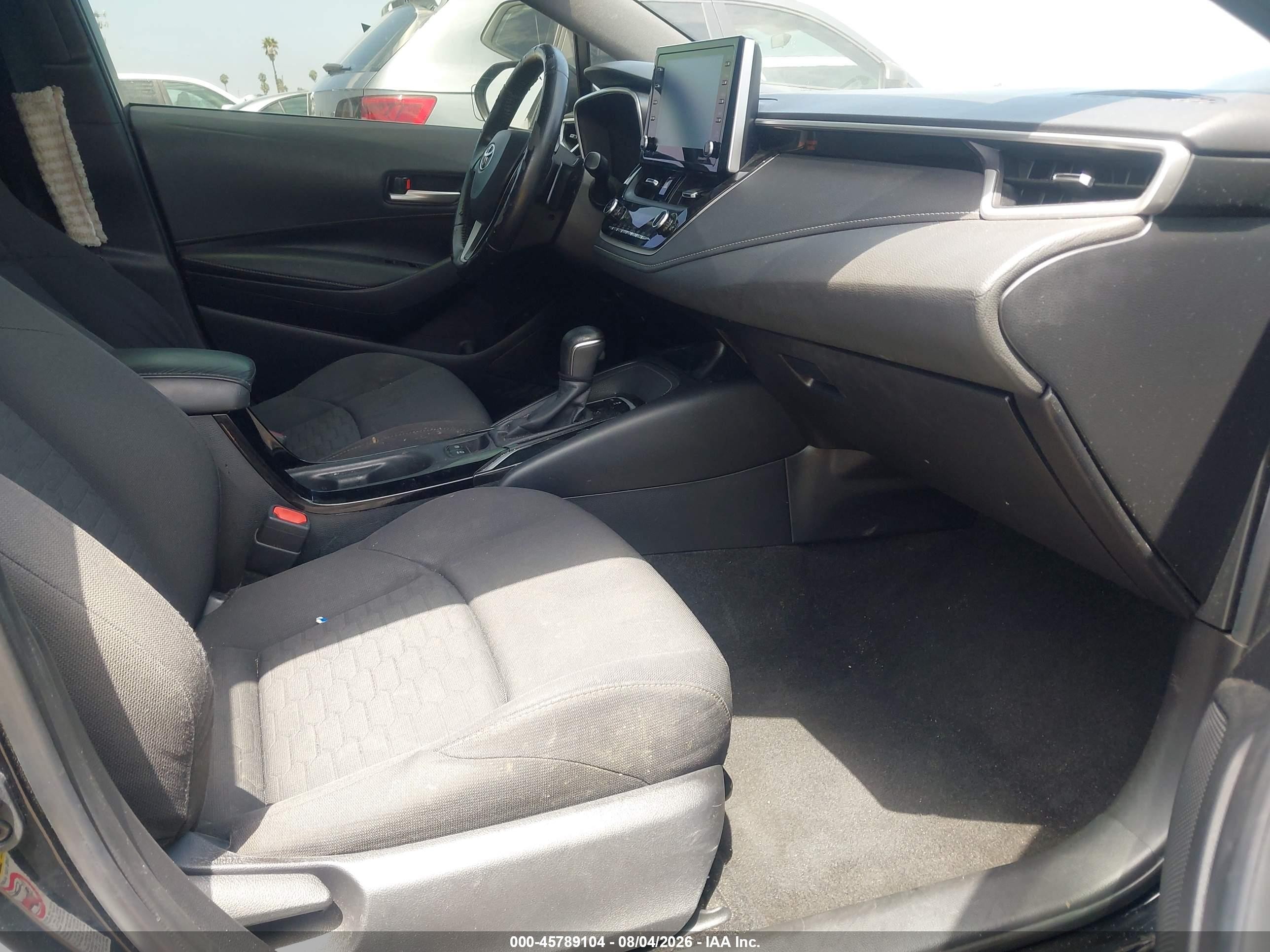2020 Toyota Corolla Se Black vin: JTND4RBE4L3083210