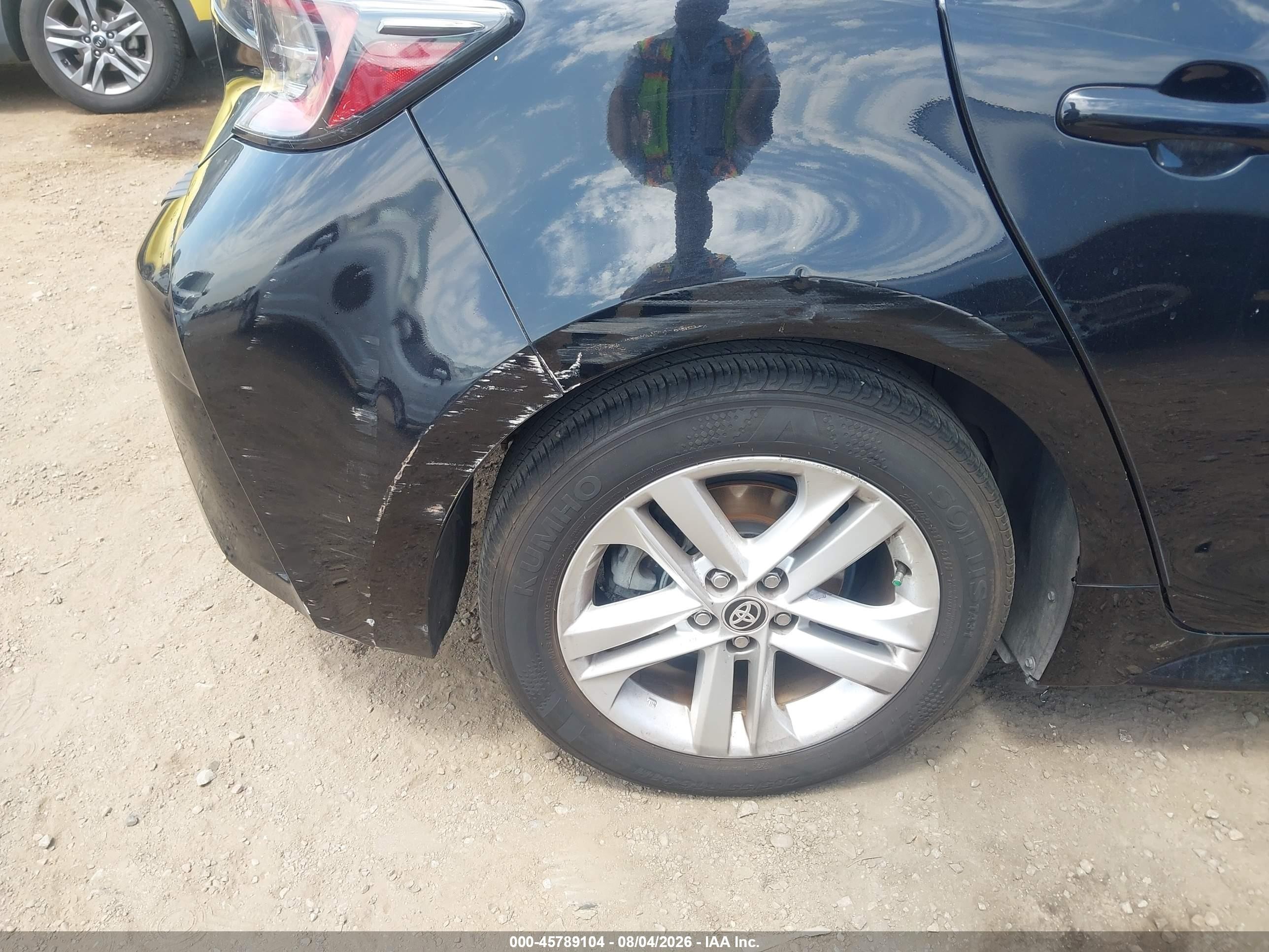 2020 Toyota Corolla Se Black vin: JTND4RBE4L3083210