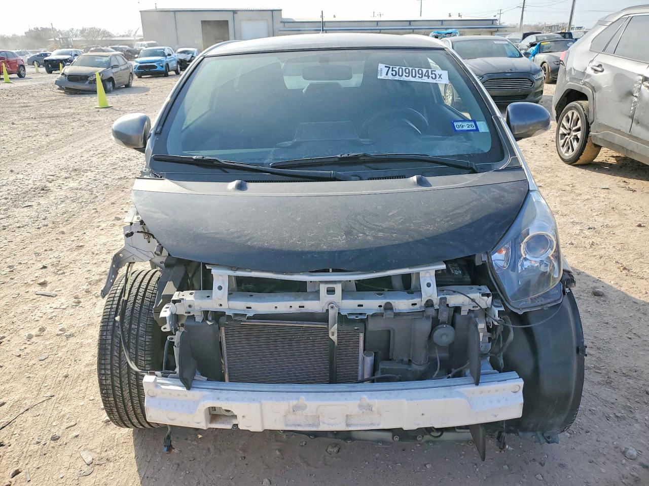 2014 Toyota Scion Iq White vin: JTNJJXB09EJ028612