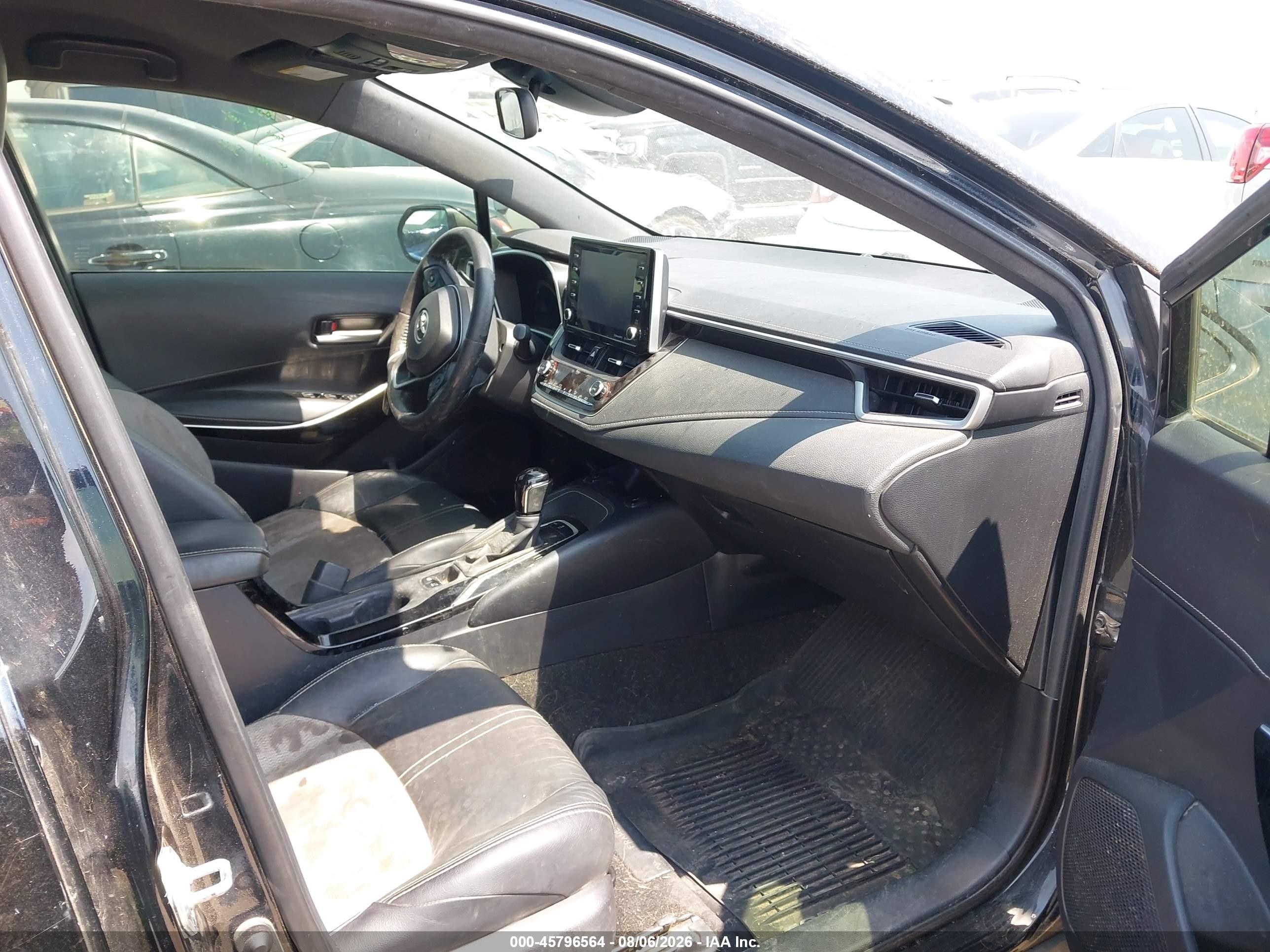 2019 Toyota Corolla Xse Black vin: JTNK4RBE0K3050985