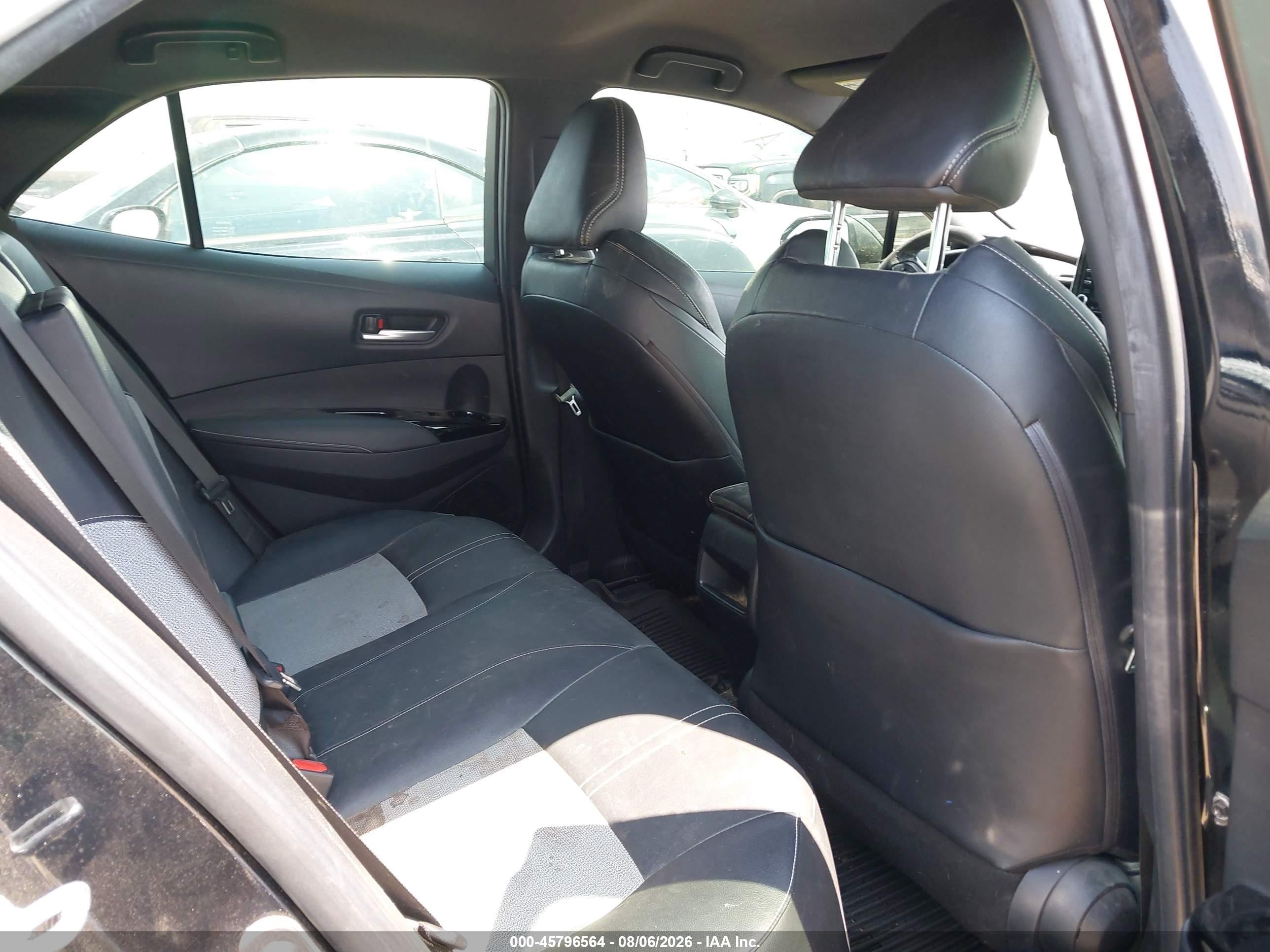 2019 Toyota Corolla Xse Black vin: JTNK4RBE0K3050985
