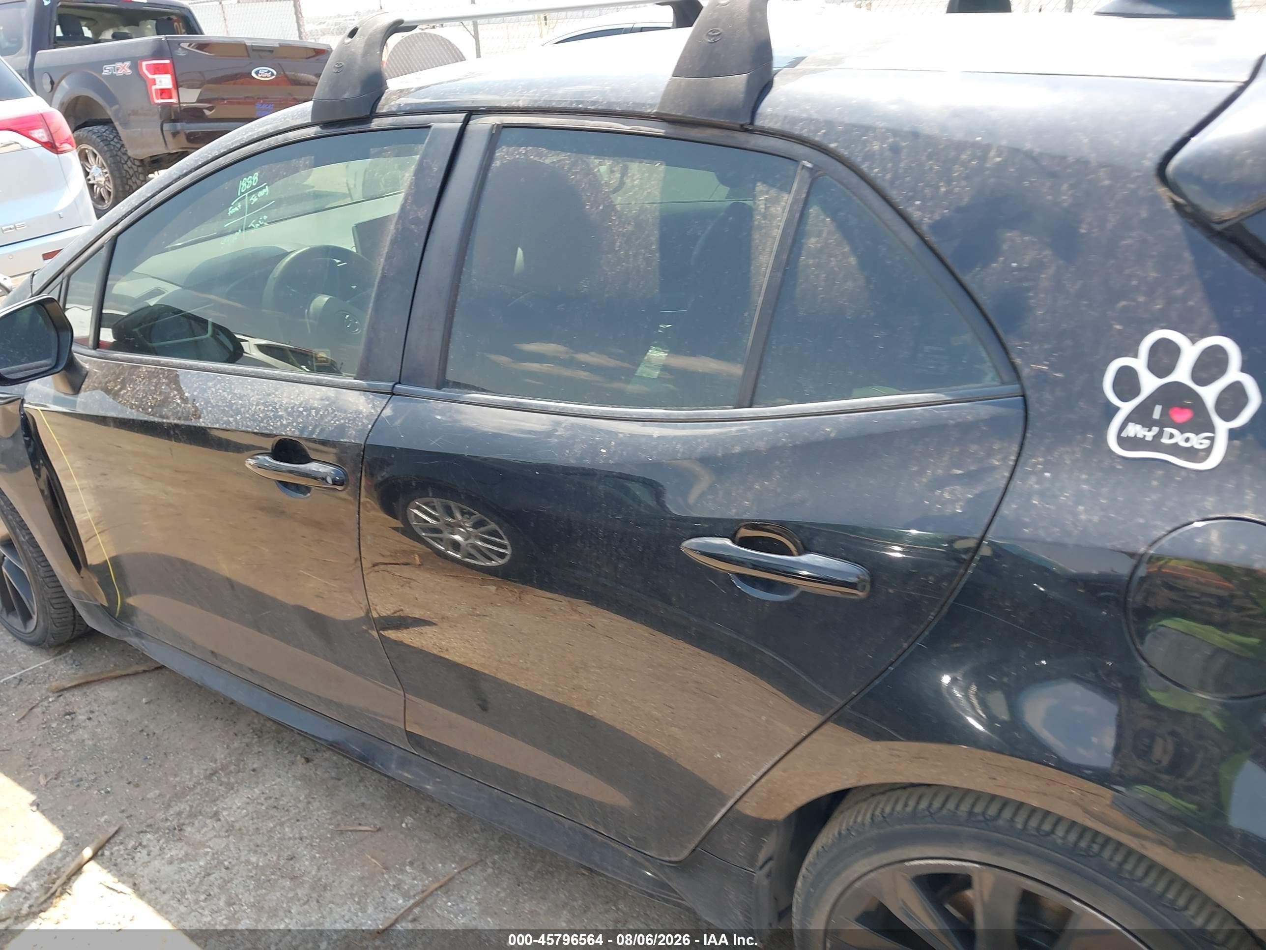 2019 Toyota Corolla Xse Black vin: JTNK4RBE0K3050985