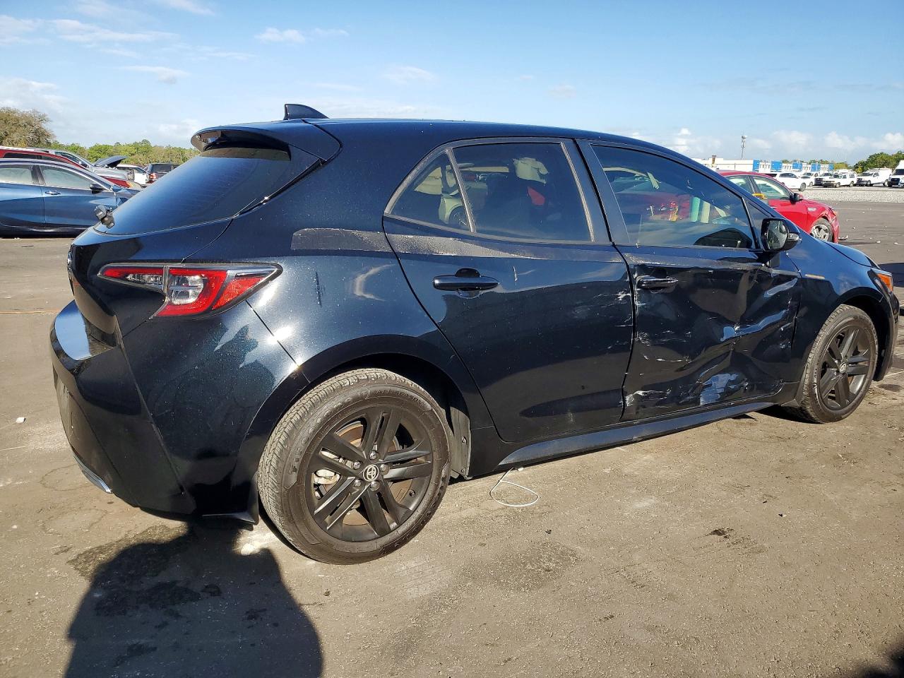 2019 Toyota Corolla Hatchback Se Black vin: JTNK4RBE0K3068130