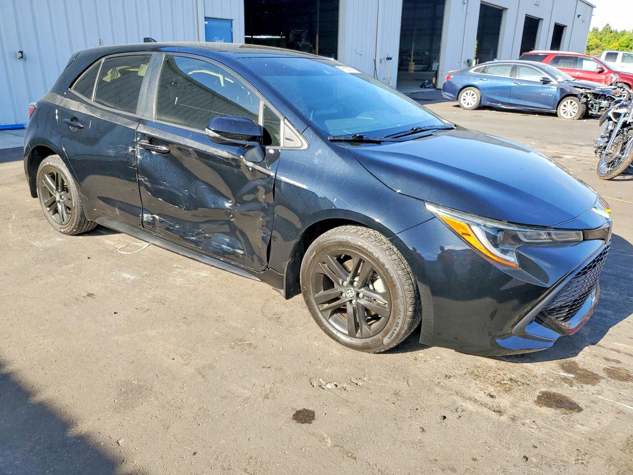 2019 Toyota Corolla Hatchback Se Black vin: JTNK4RBE0K3068130