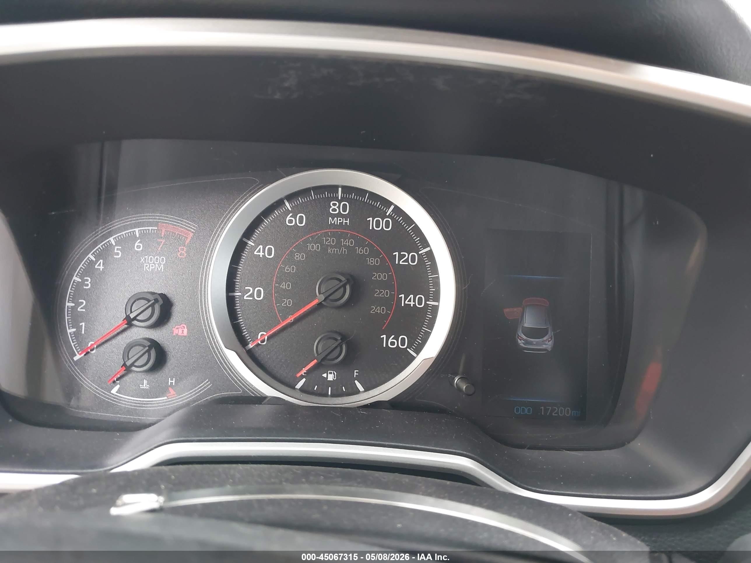 2019 Toyota Corolla Se Синий vin: JTNK4RBE1K3040658