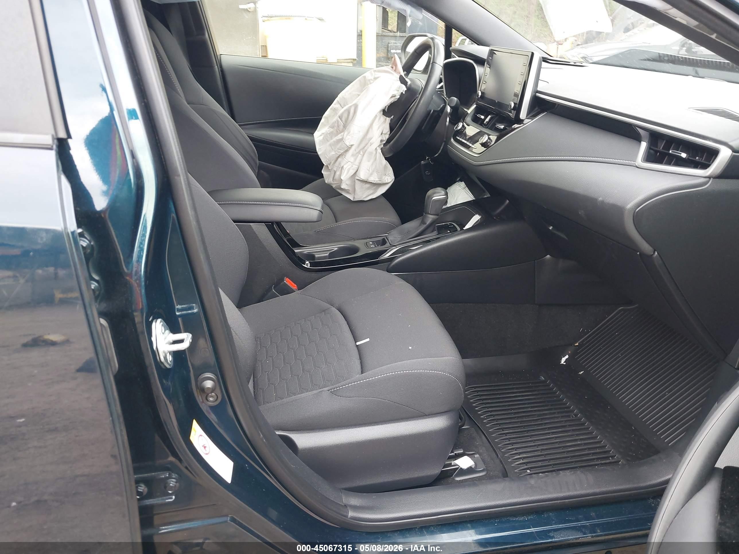 2019 Toyota Corolla Se Синий vin: JTNK4RBE1K3040658