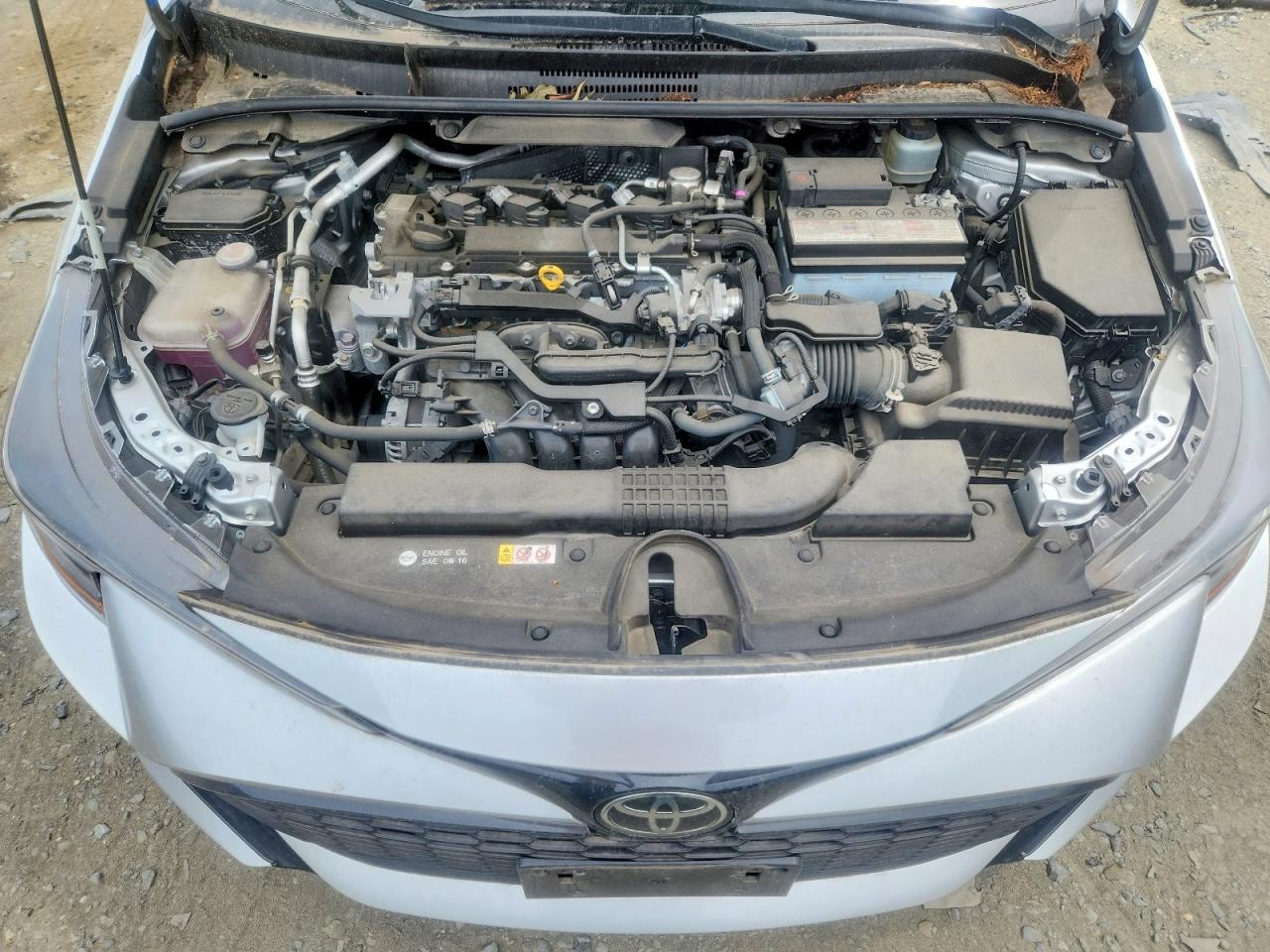 2019 Toyota Corolla Hatchback Se Silver vin: JTNK4RBE6K3040154