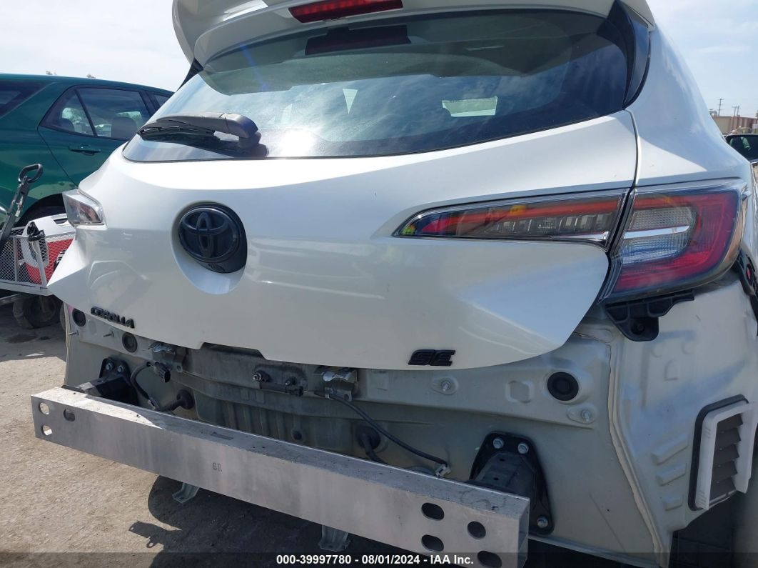 2019 Toyota Corolla Se Белый vin: JTNK4RBE8K3072989