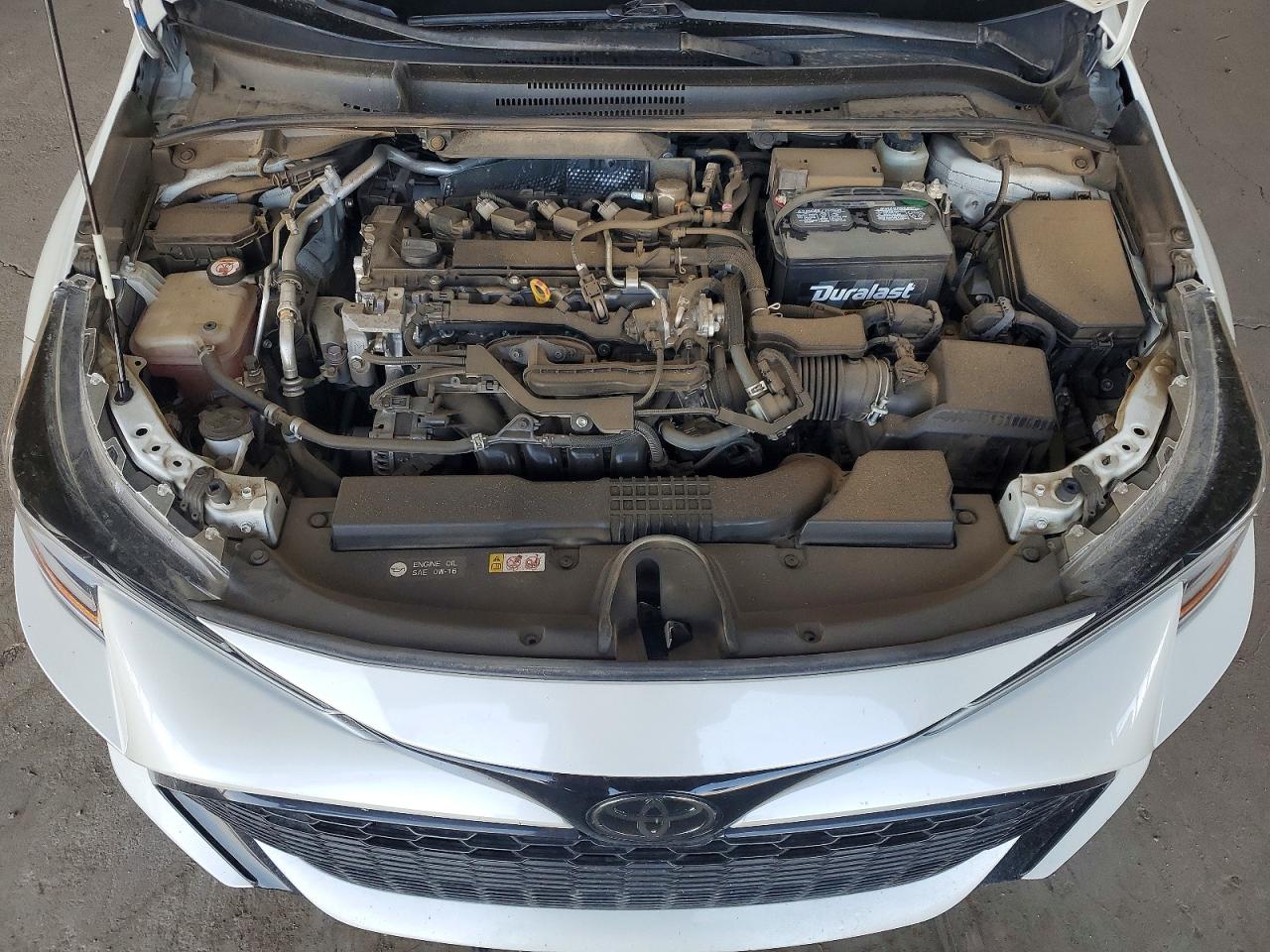 2019 Toyota Corolla Hatchback Se White vin: JTNK4RBE8K3072989