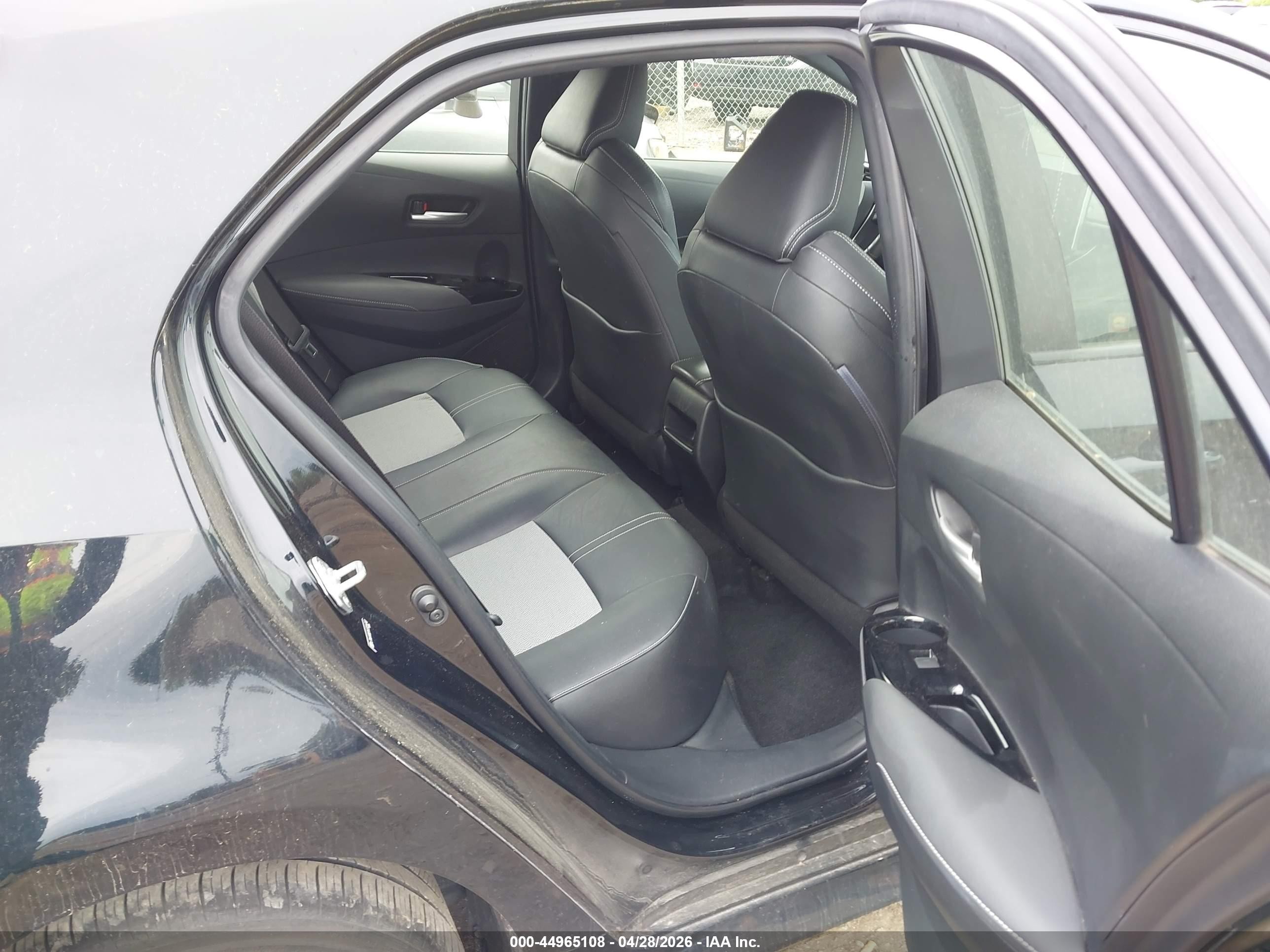 2019 Toyota Corolla Xse Черный vin: JTNK4RBEXK3026340