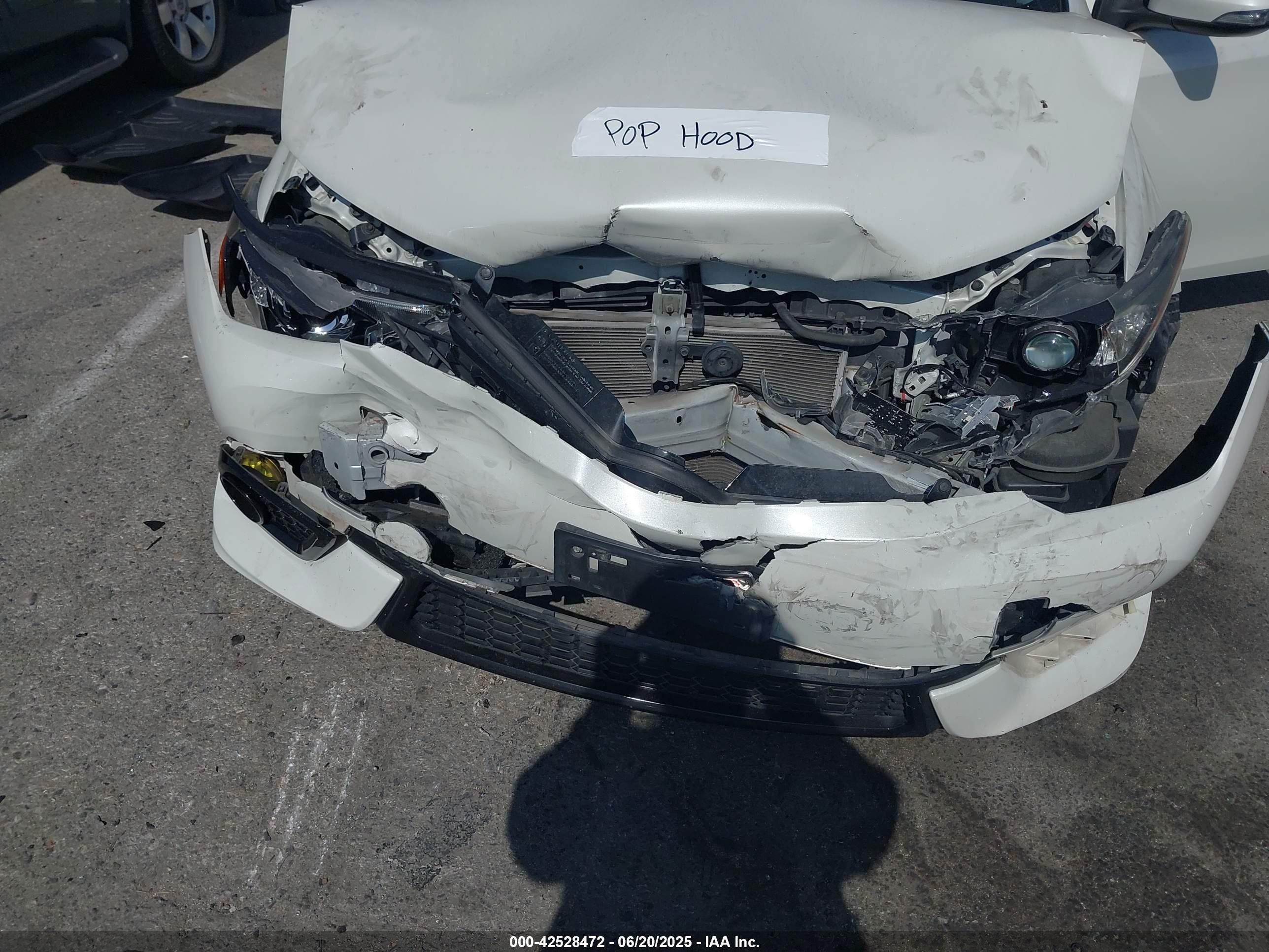 2016 Scion Im   White vin: JTNKARJE6GJ521227