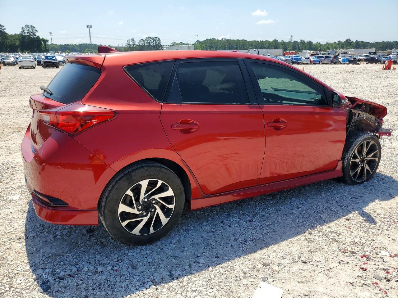 2017 Toyota Corolla Im Base Red vin: JTNKARJEXHJ535441