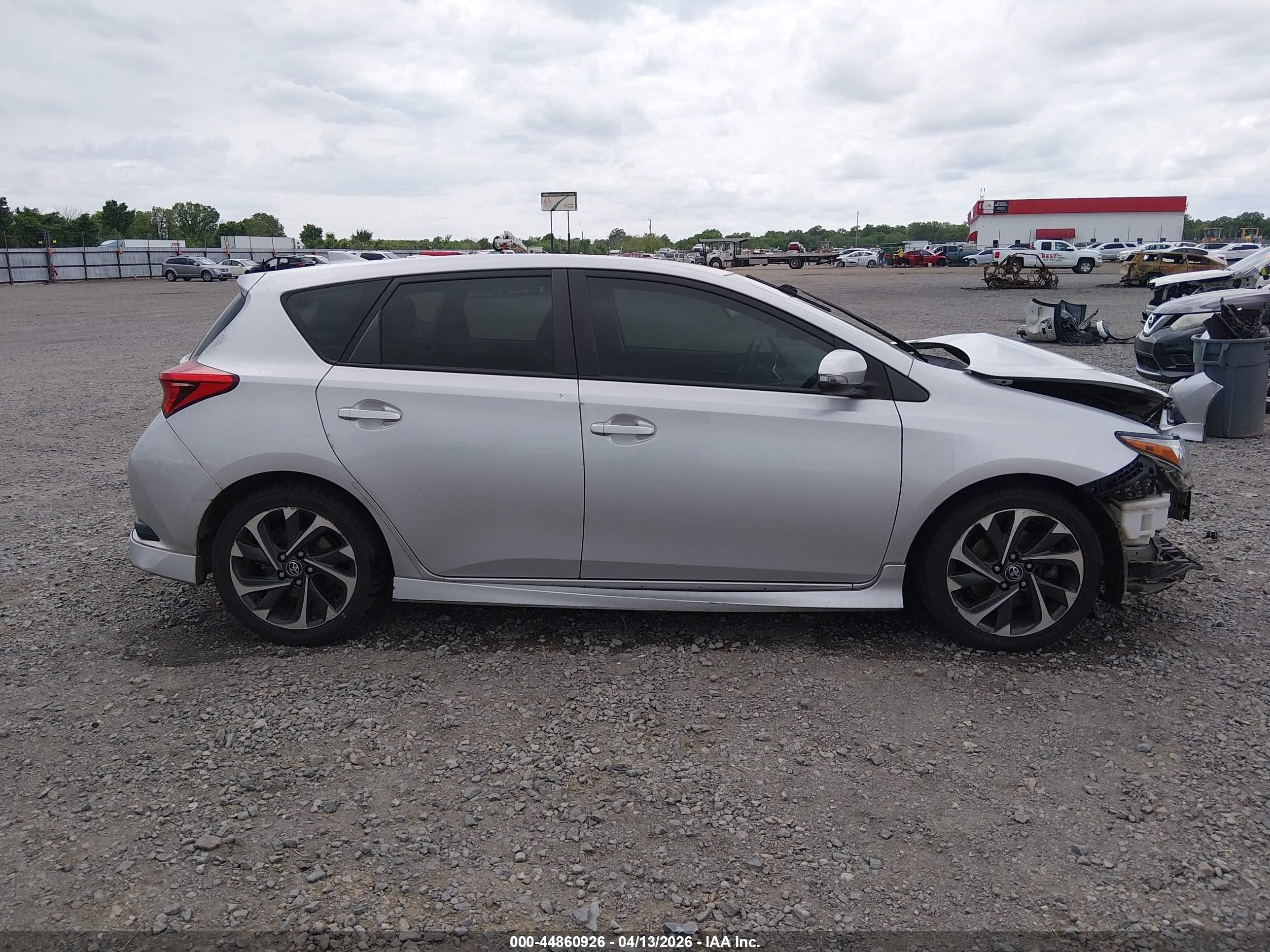 2017 Toyota Corolla Im   Silver vin: JTNKARJEXHJ545581