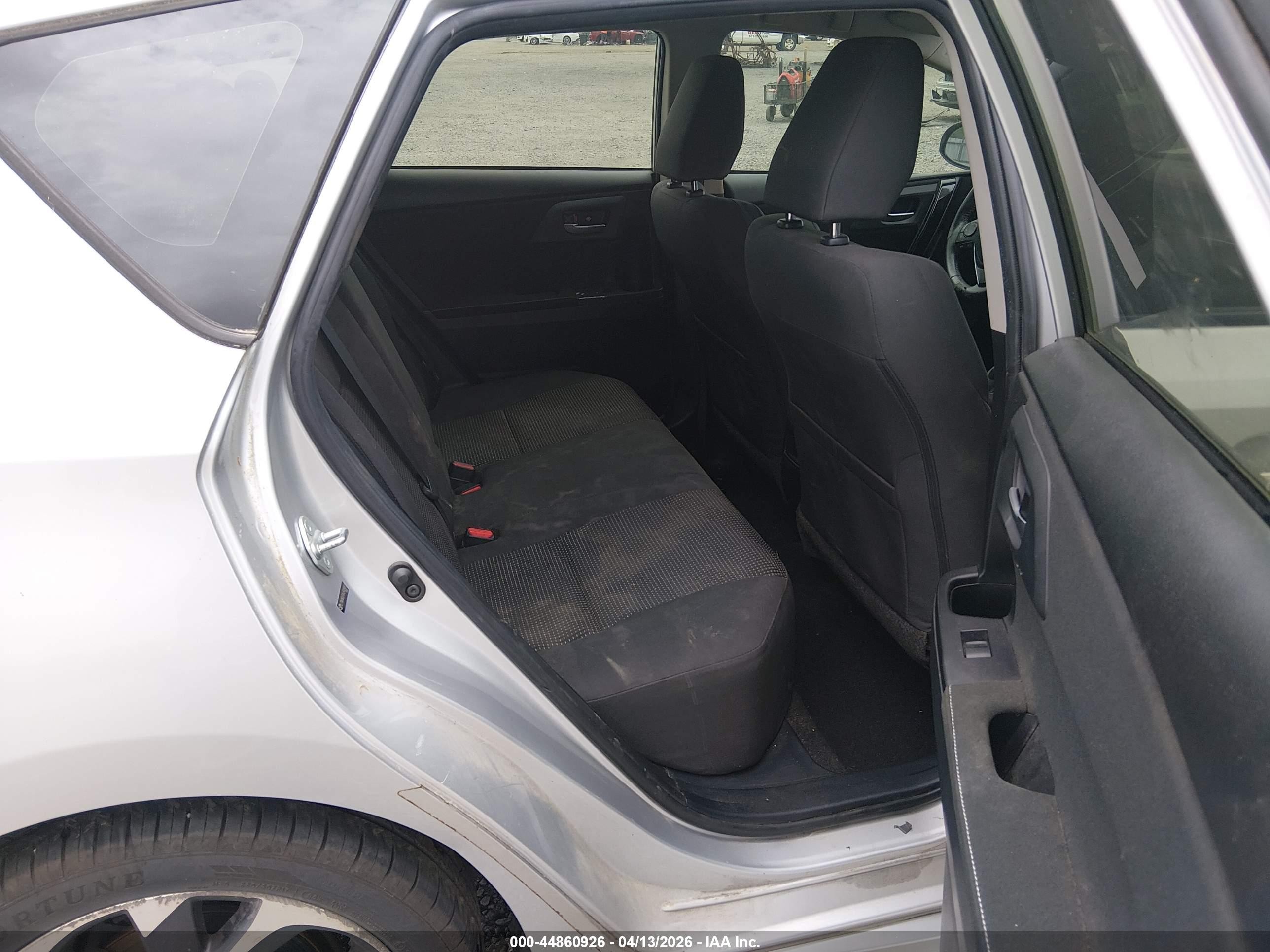 2017 Toyota Corolla Im   Silver vin: JTNKARJEXHJ545581