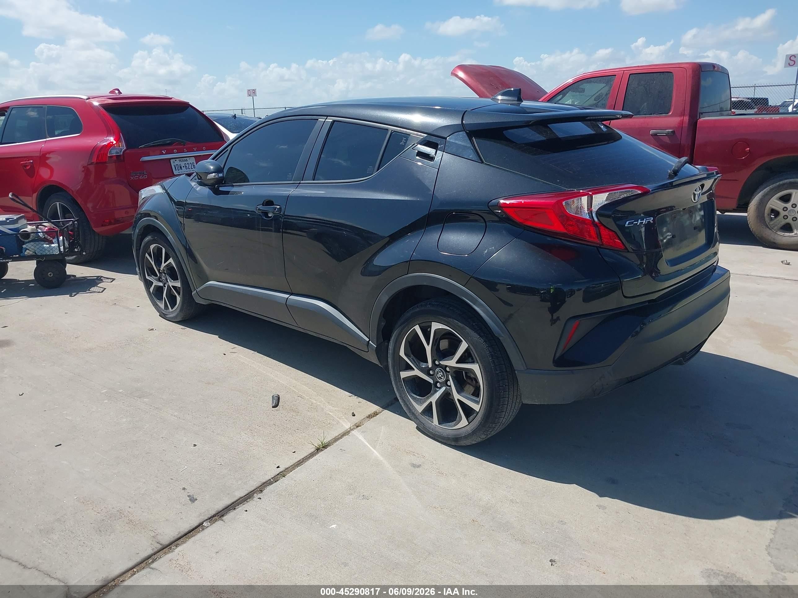 2019 Toyota C-hr Xle Black vin: JTNKHMBX0K1042311