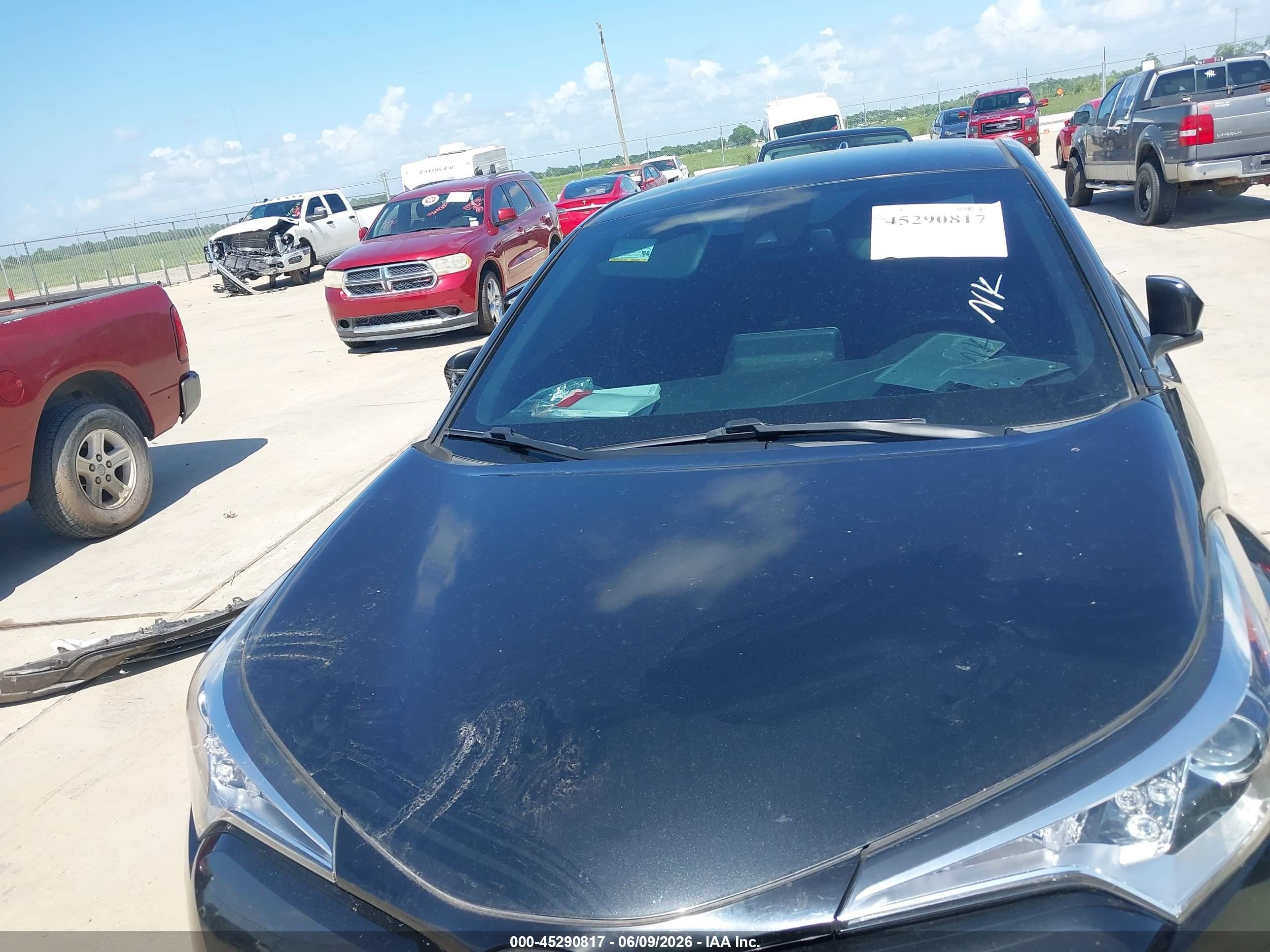 2019 Toyota C-hr Xle Black vin: JTNKHMBX0K1042311