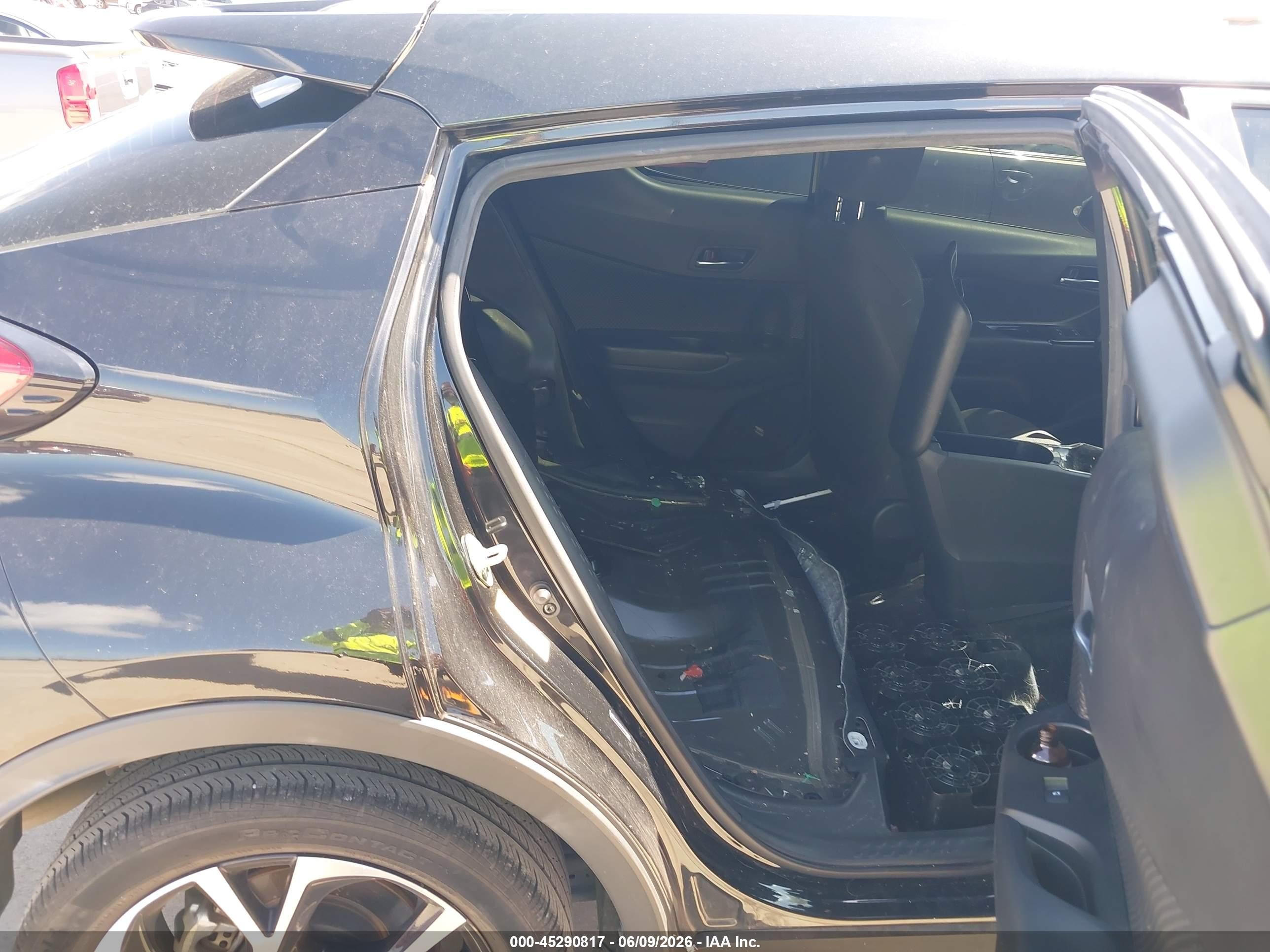 2019 Toyota C-hr Xle Black vin: JTNKHMBX0K1042311