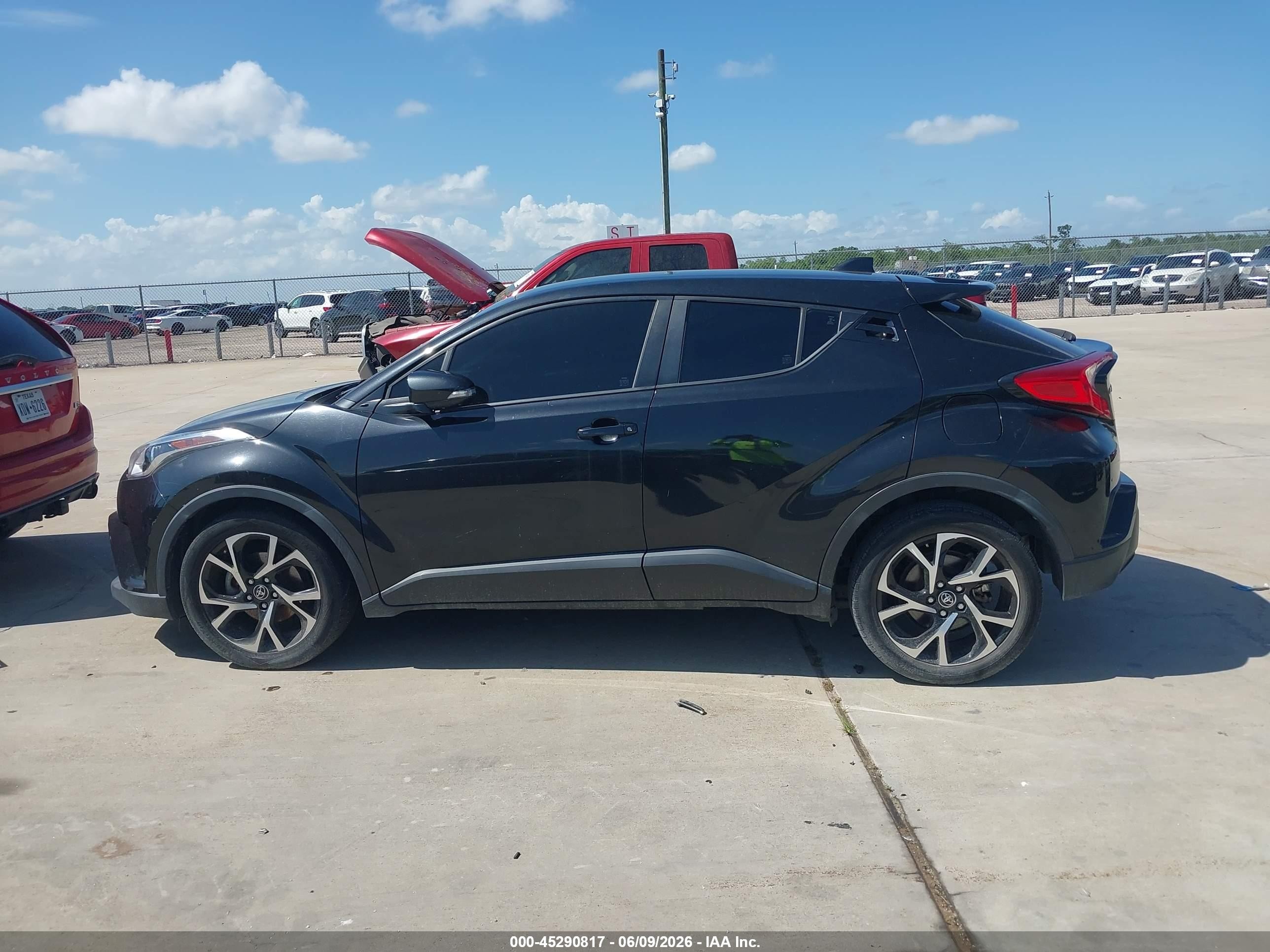 2019 Toyota C-hr Xle Black vin: JTNKHMBX0K1042311