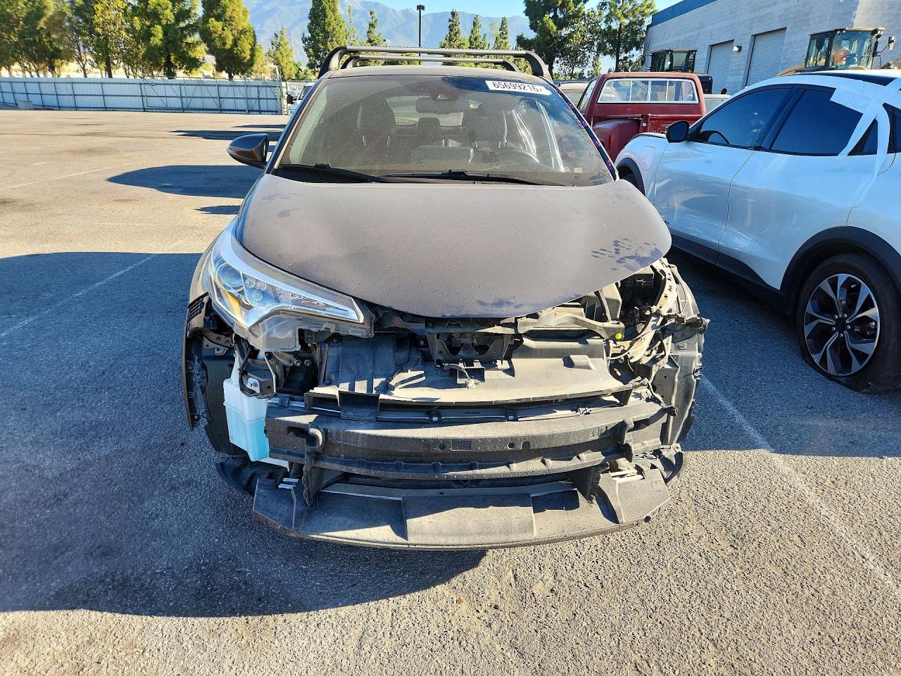 2019 Toyota C-hr Limited Charcoal vin: JTNKHMBX1K1053771