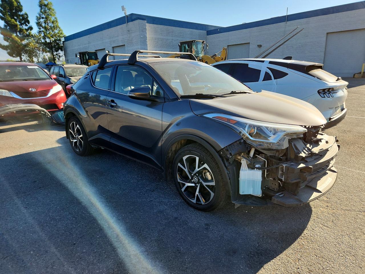 2019 Toyota C-hr Limited Charcoal vin: JTNKHMBX1K1053771