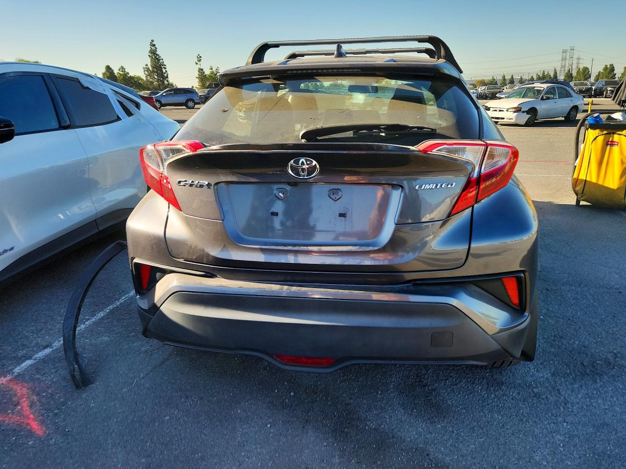 2019 Toyota C-hr Limited Charcoal vin: JTNKHMBX1K1053771