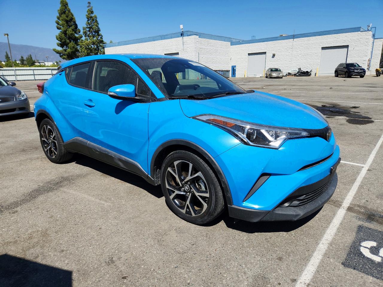 2019 Toyota C-hr Xle Blue vin: JTNKHMBX2K1038955