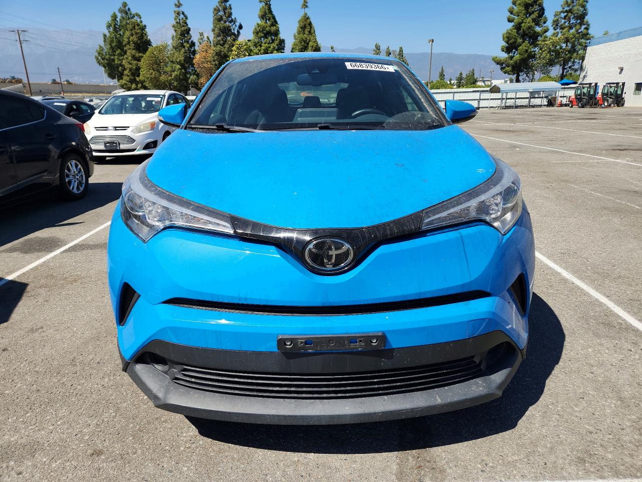 2019 Toyota C-hr Xle Blue vin: JTNKHMBX2K1038955
