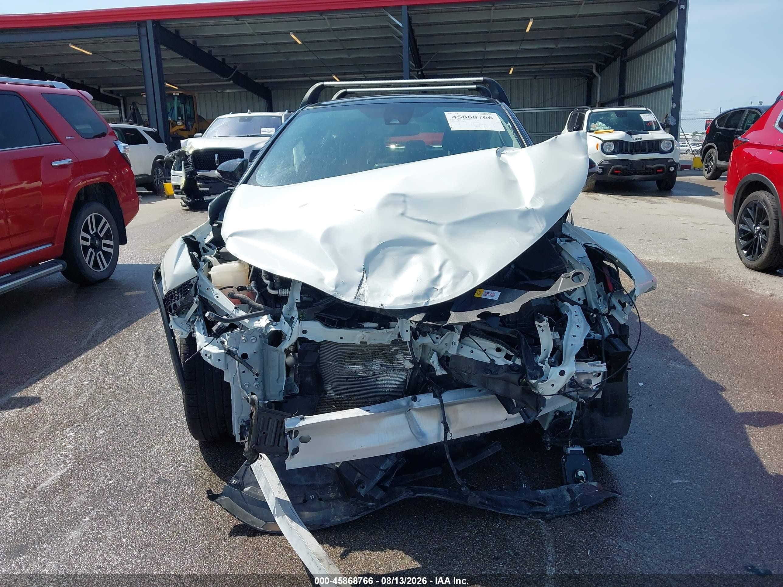 2020 Toyota C-hr Limited White vin: JTNKHMBX5L1088735