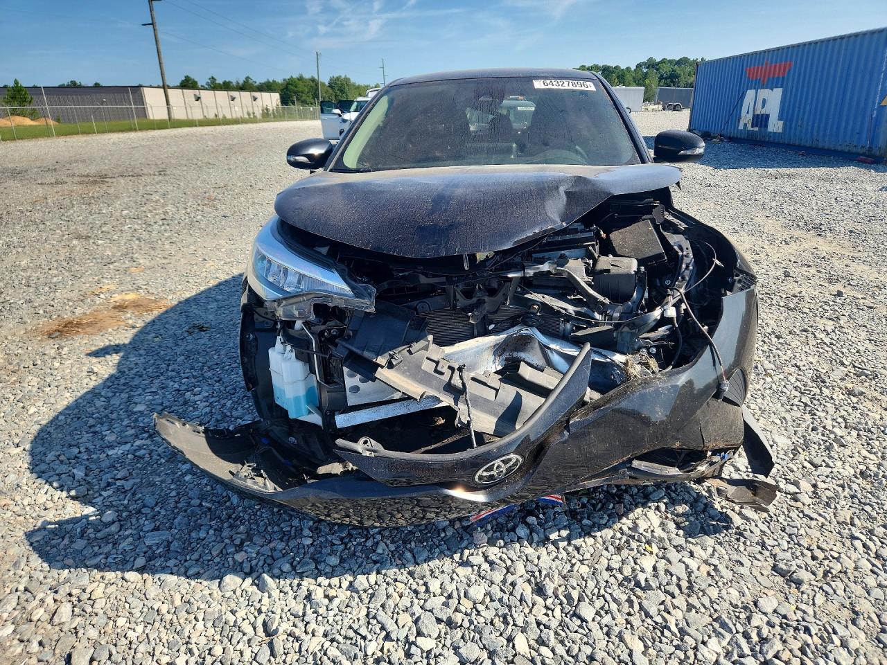 2021 Toyota C-hr Le Black vin: JTNKHMBX7M1122143