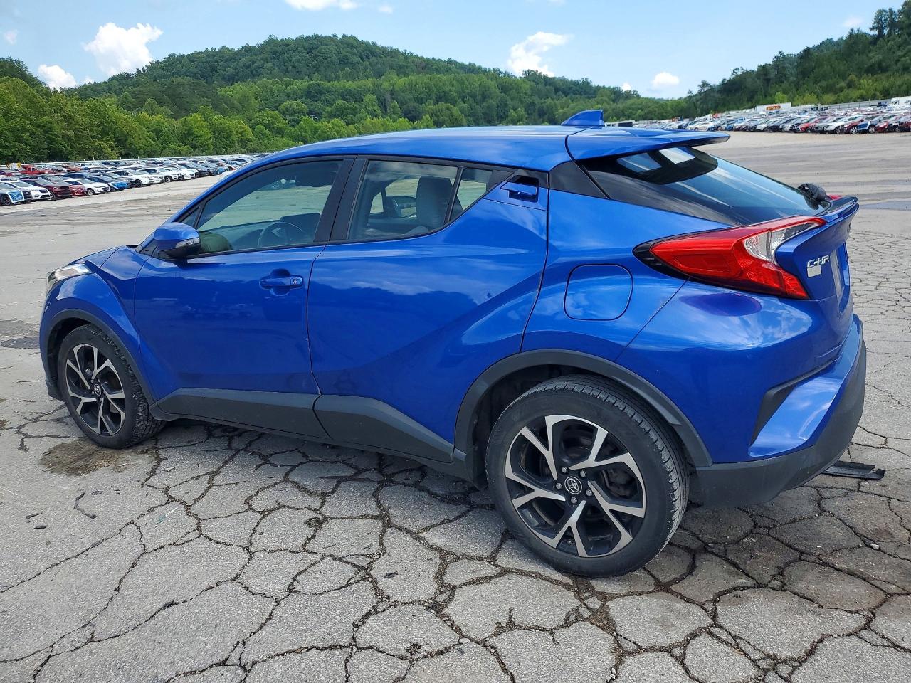 2019 Toyota C-hr Xle Blue vin: JTNKHMBX9K1025250