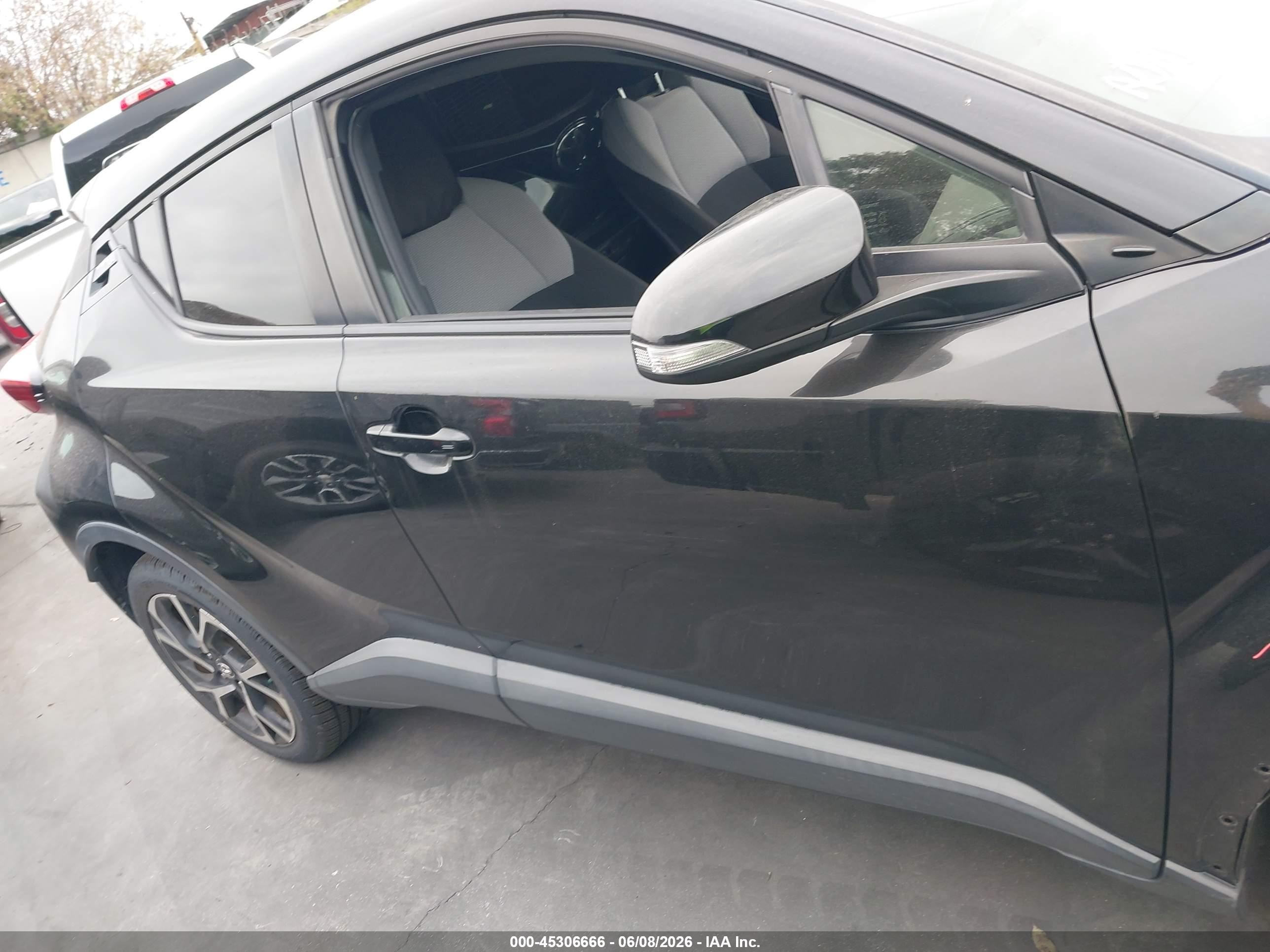 2019 Toyota C-hr Xle Black vin: JTNKHMBXXK1030361