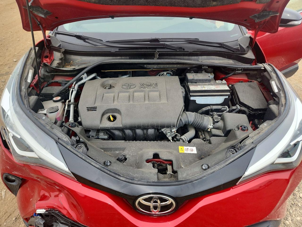 2020 Toyota C-hr Limited Red vin: JTNKHMBXXL1069274