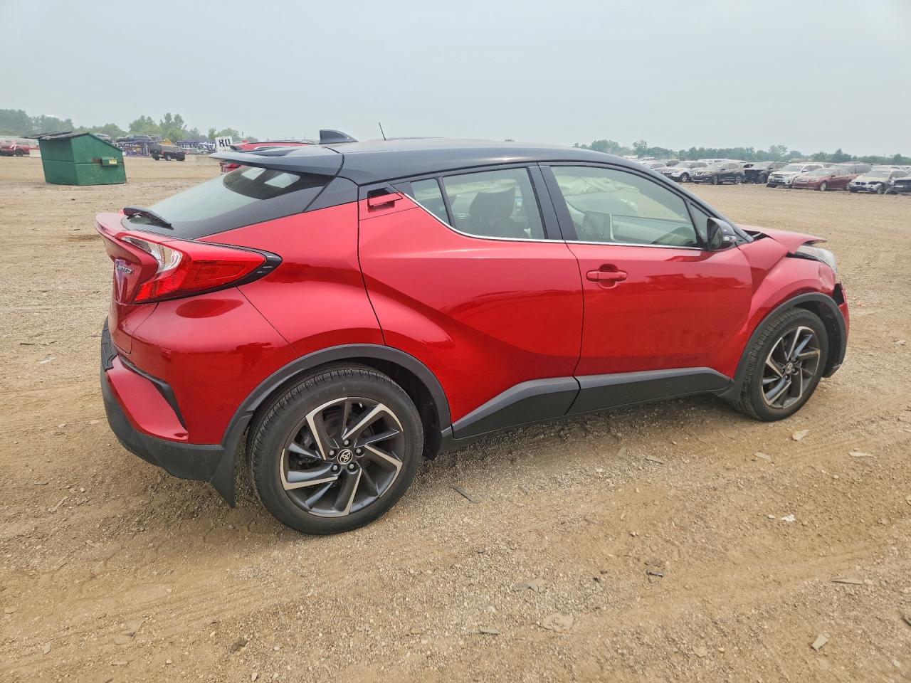 2020 Toyota C-hr Limited Red vin: JTNKHMBXXL1069274