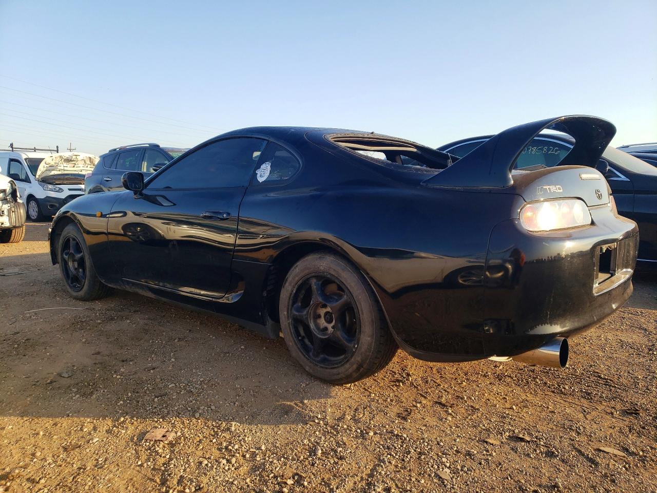 1993 Toyota Supra Black vin: JZA800004454