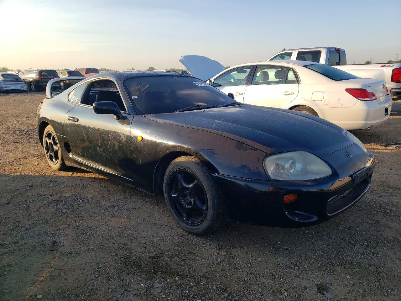 1993 Toyota Supra Black vin: JZA800004454