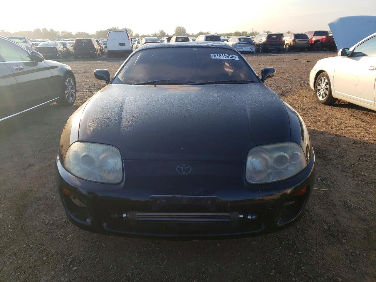 1993 Toyota Supra Black vin: JZA800004454