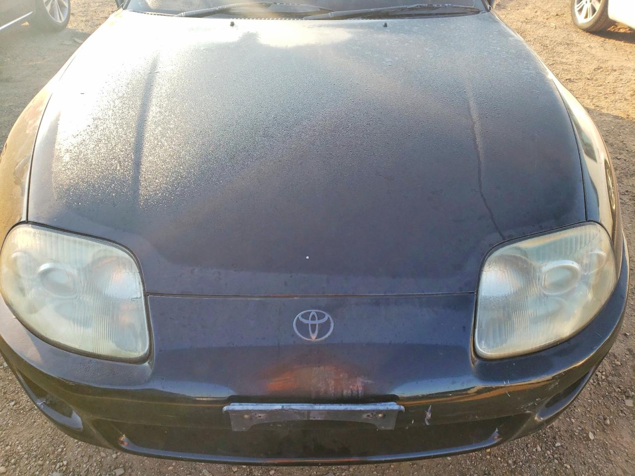 1993 Toyota Supra Black vin: JZA800004454