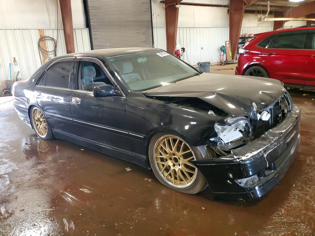 2000 Toyota Crown Black vin: JZS1750039675