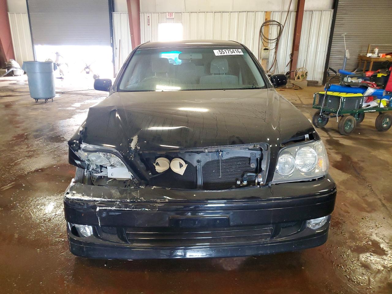 2000 Toyota Crown Black vin: JZS1750039675