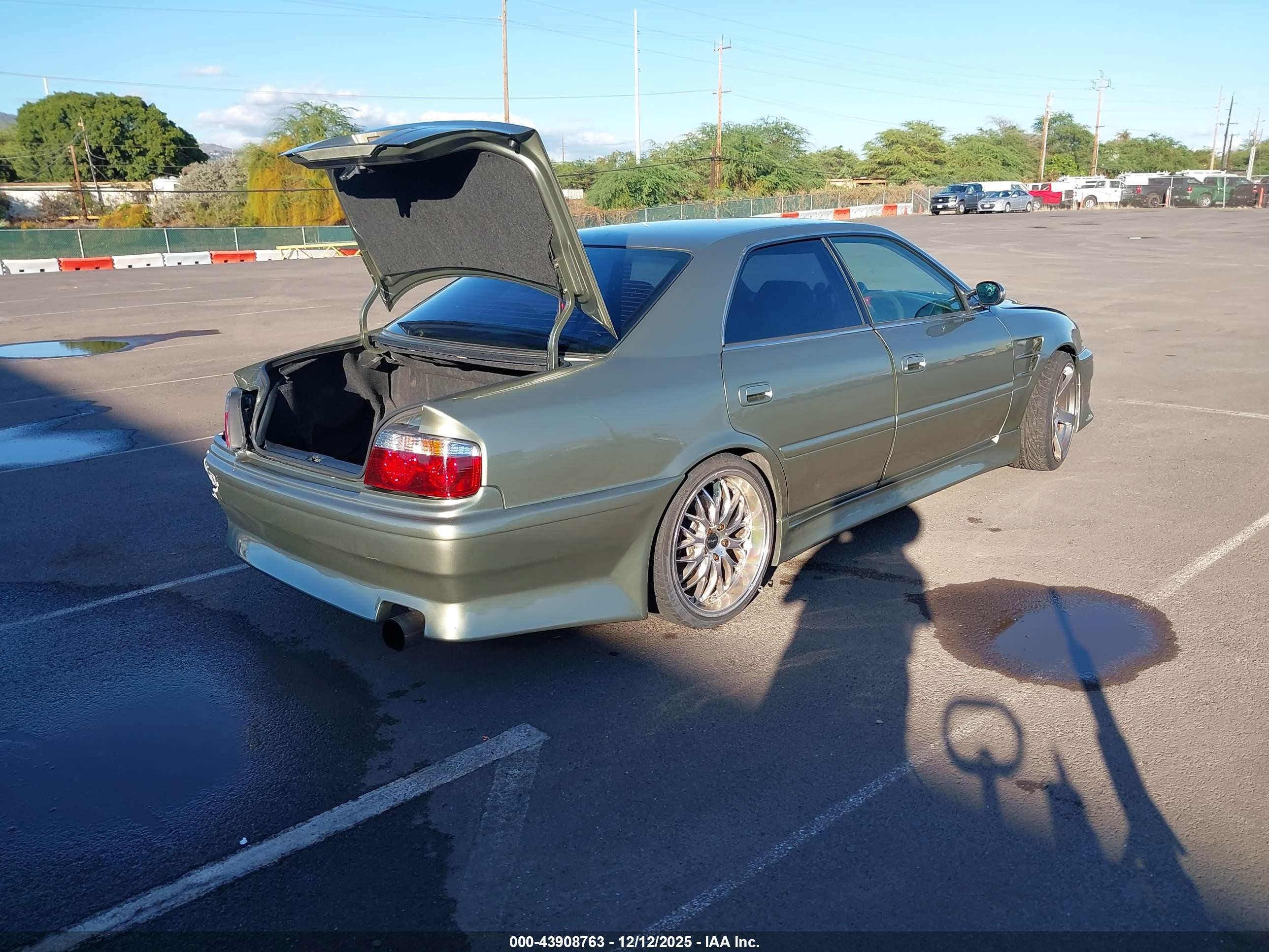 1997 Toyota Chaser   Зеленый vin: JZX1000039797    