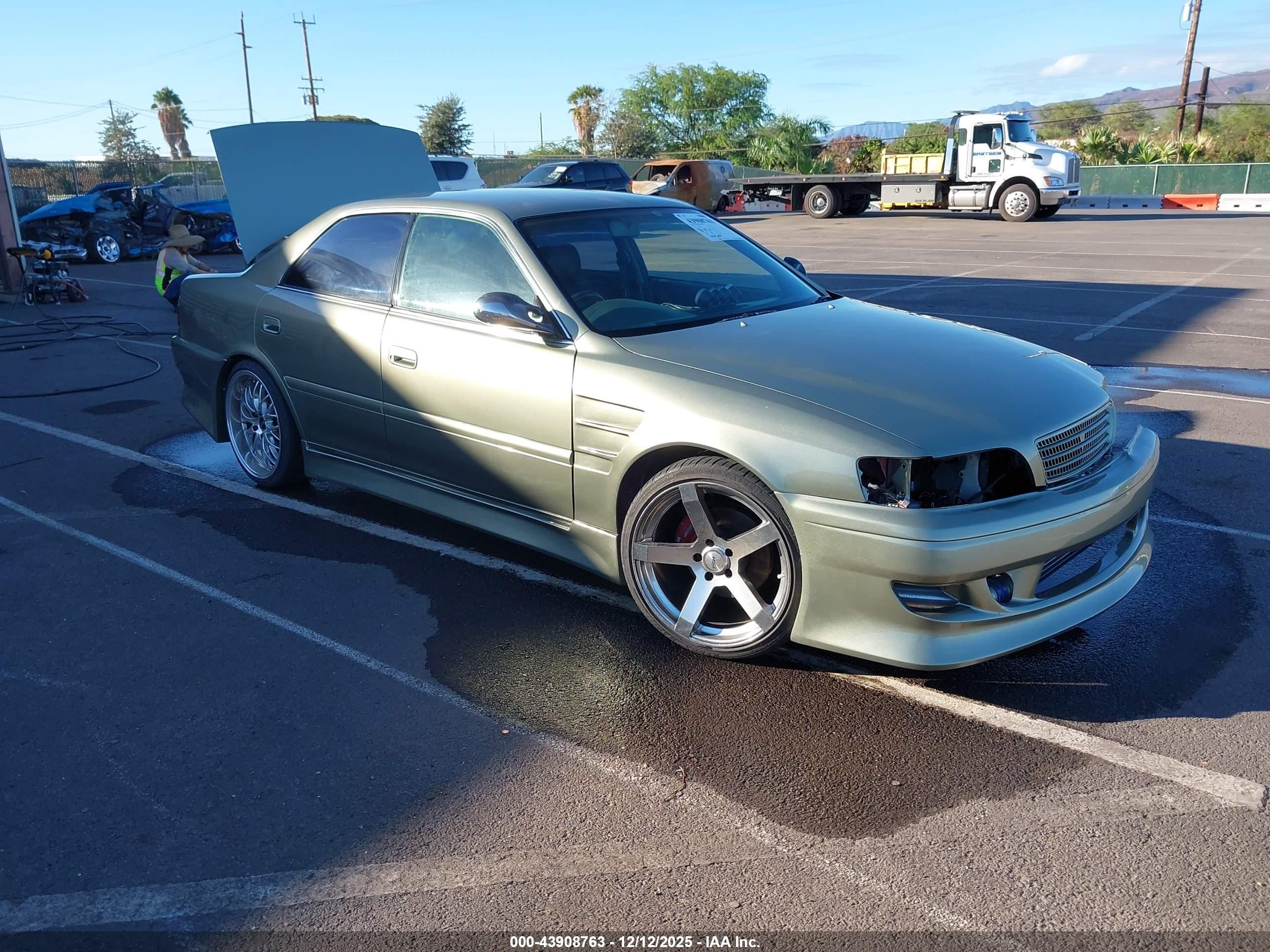 1997 Toyota Chaser   Green vin: JZX1000039797    
