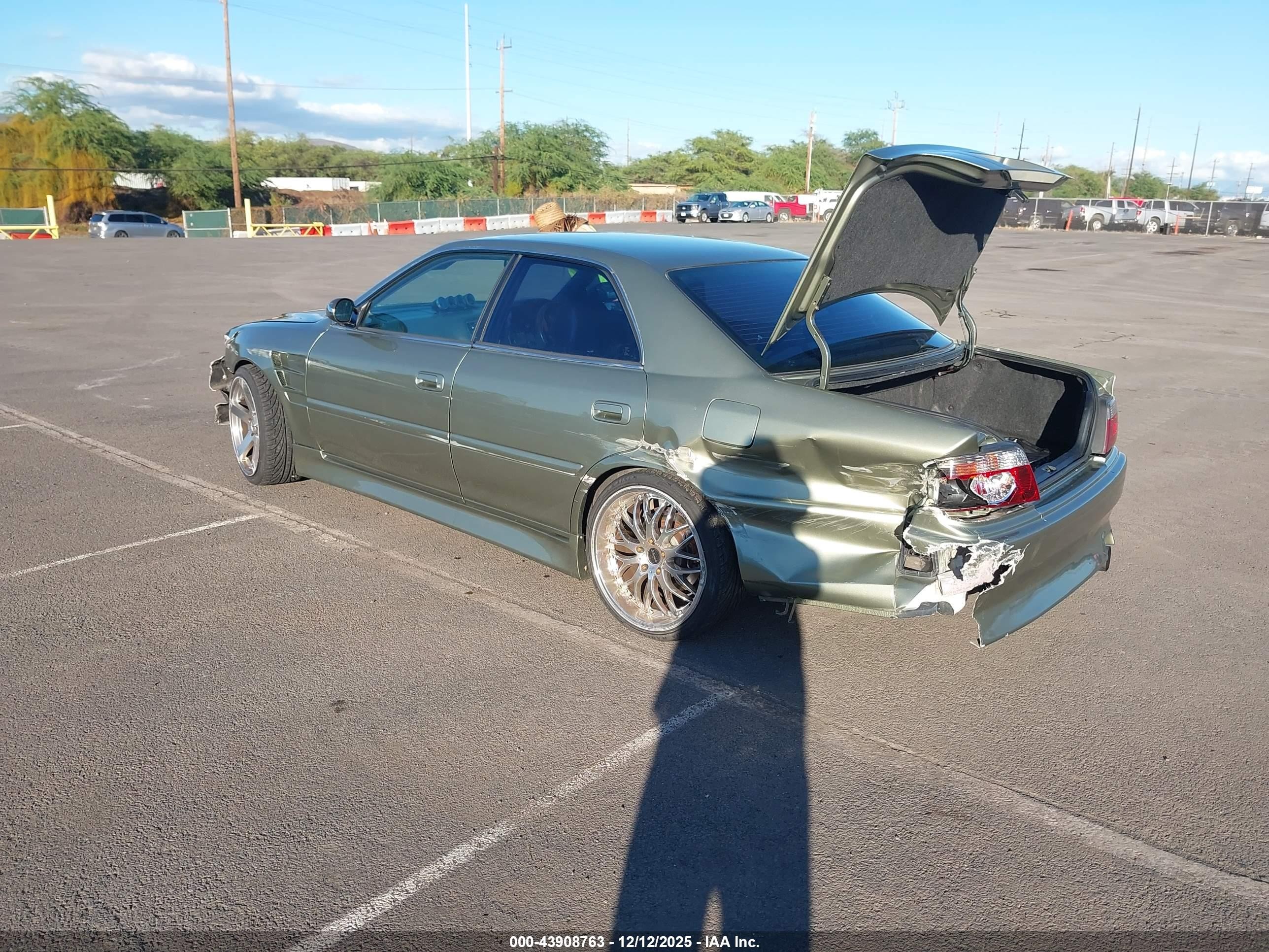 1997 Toyota Chaser   Зеленый vin: JZX1000039797    